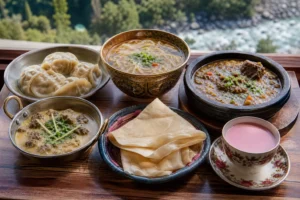 Traditional Balti dishes
